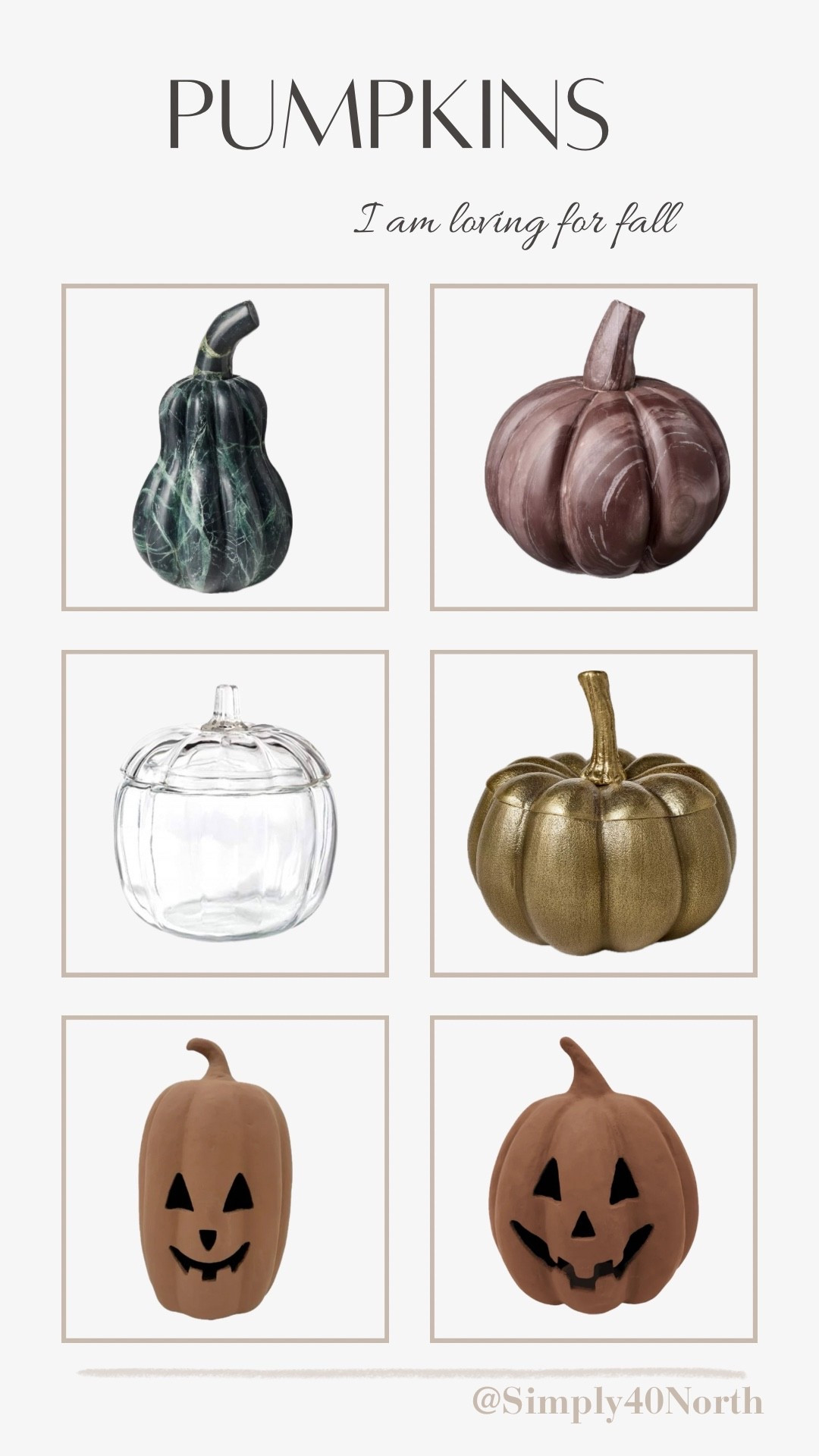 Pumpkins I am loving for fall!  All from Target, Walmart, and Amazon.

#LTKSeasonal #LTKHome #LTKFindsUnder50