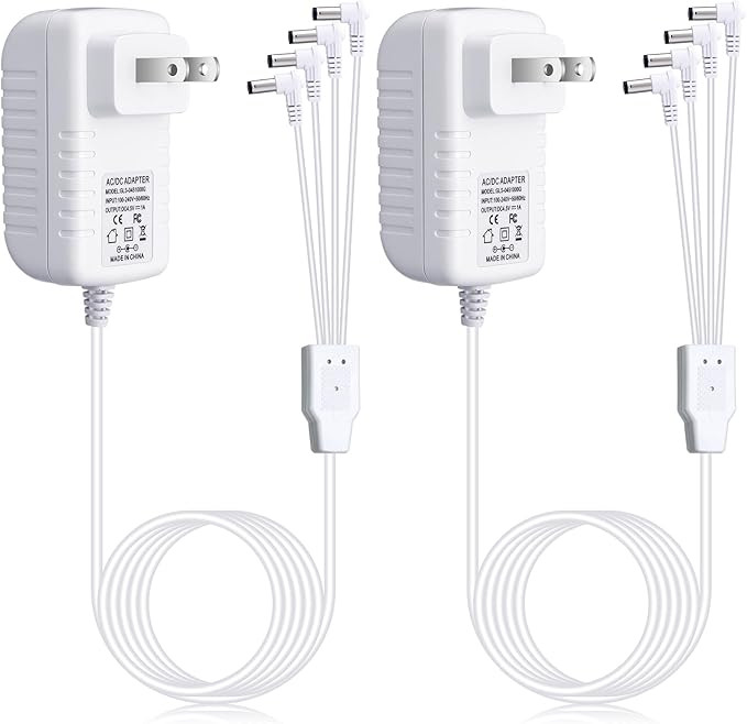Umigy 2 Pcs 4.5V Power Adapter Compatible with Lemax Lighted Accessory AC DC Power Adapter for Ch... | Amazon (US)