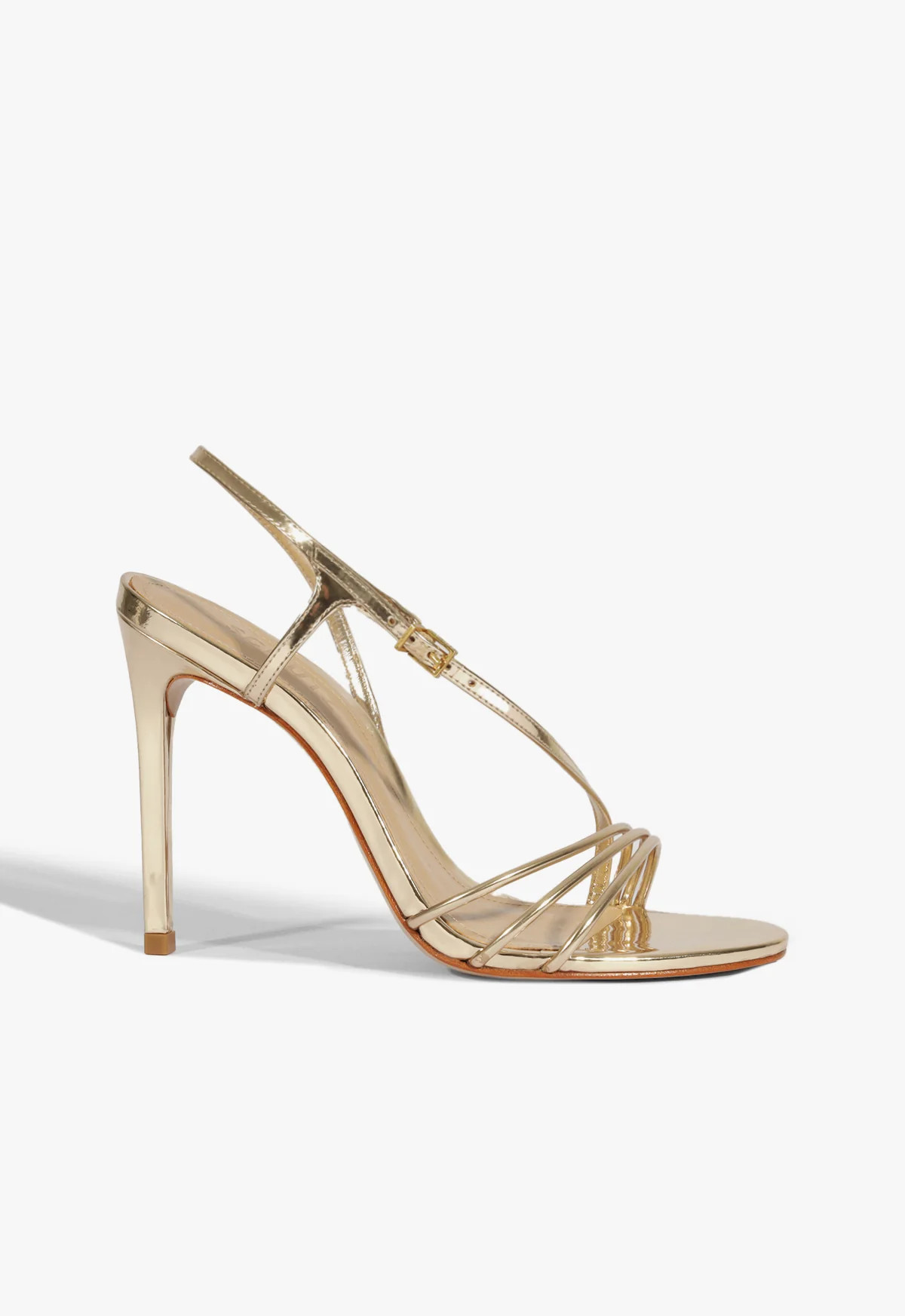 Inez Stiletto Sandal | Gold | Metallic | Schutz (US)