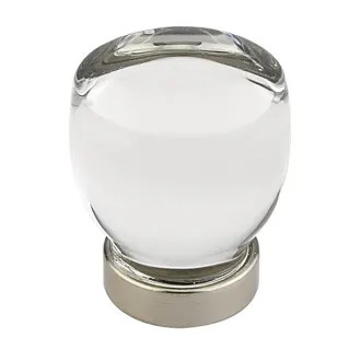 Crystal And Porcelain 1-1/8 Inch Mushroom Cabinet Knob | Build.com, Inc.