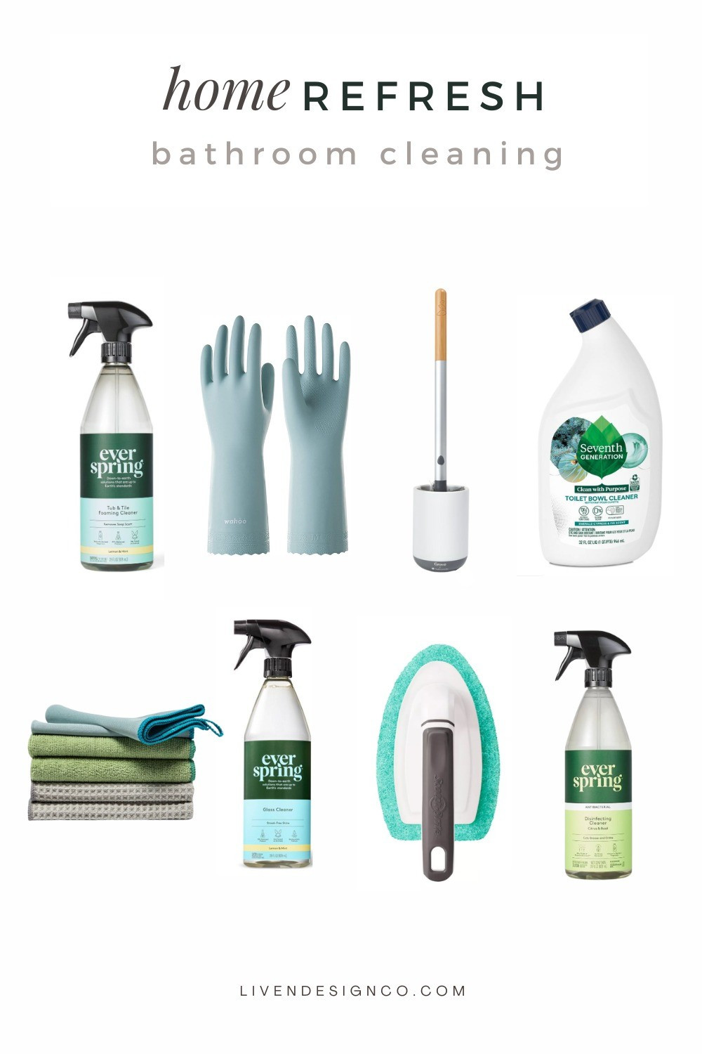 Bathroom cleaning. Natural cleaner. Guest bath. 

#LTKSeasonal #LTKHome #LTKSaleAlert