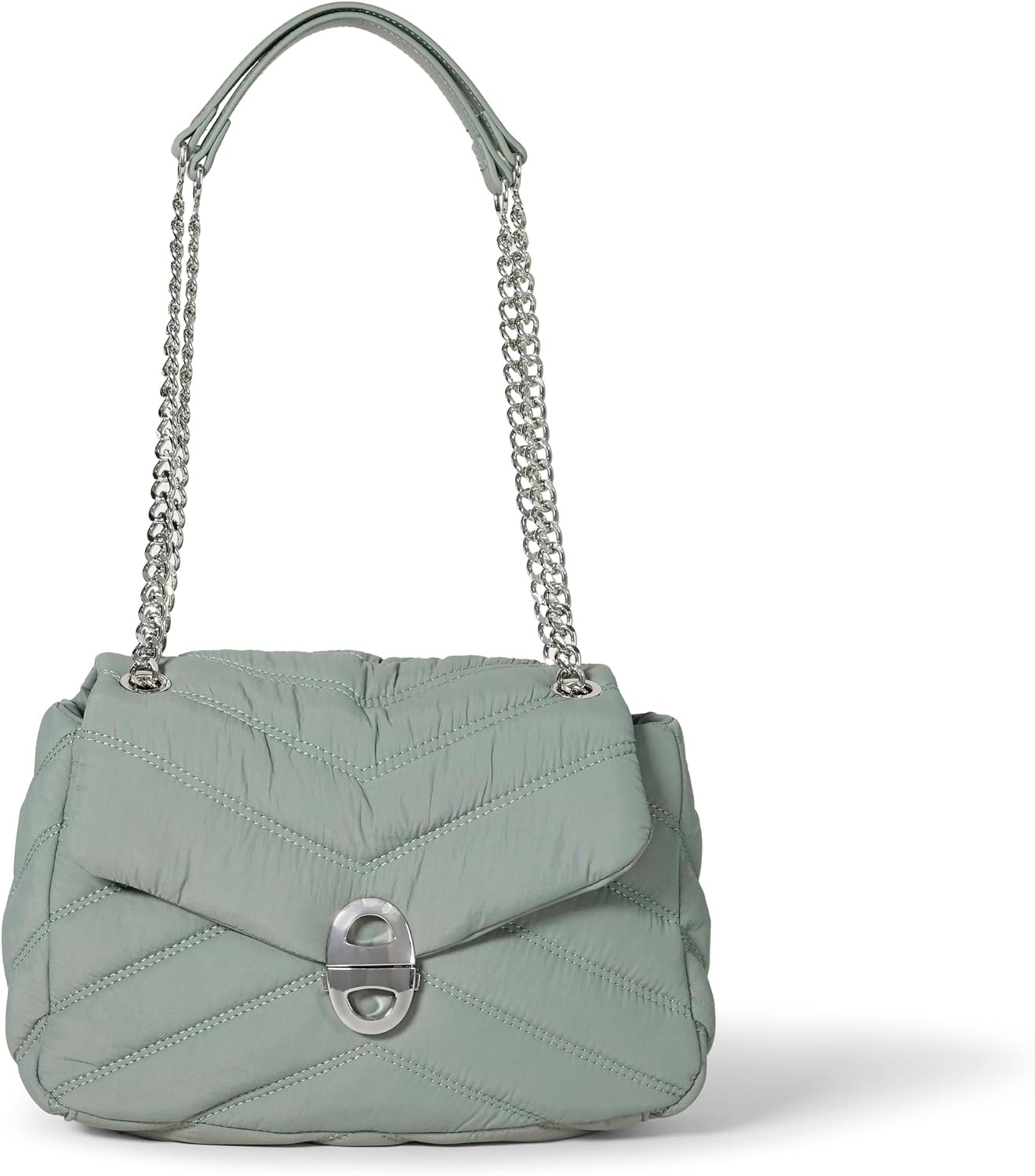 Amazon Essentials Women's Soft Quilted Flap Bag with Adjustable Chain Strap | Amazon (US)