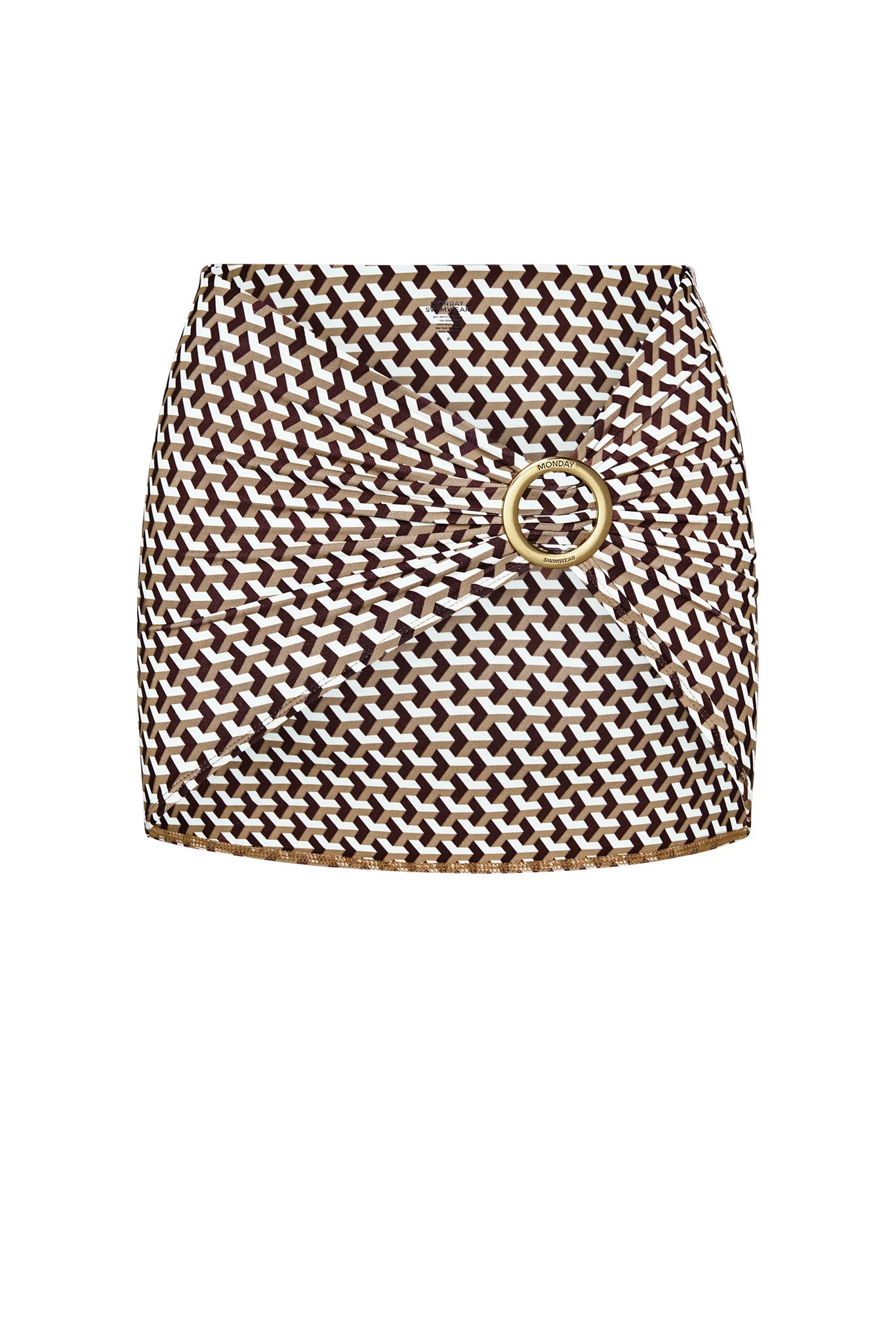 Jamaica Sarong - Husk Geo | Monday Swimwear