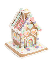 10in Led Valentine's Gingerbread House | Marshalls