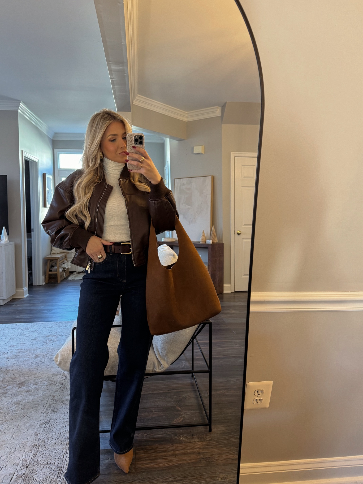 Casual weekend outfit inspo! I am in love with this little jacket. It’s so soft and can be worn with everything! It would make such a nice gift for the trendy girl on your list. 

#LTKGiftGuide #LTKSeasonal #LTKStyleTip