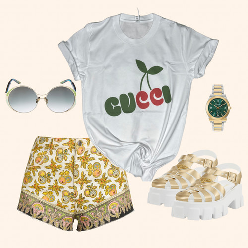 Cherry Vibes Graphic Tee (Vintage Feel) | Sassy Queen