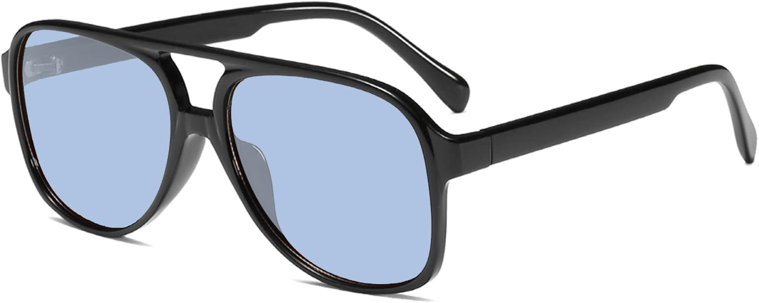 YDAOWKN Retro Aviator Sunglasses for Womens Mens Large Frame Classic 70s Vintage Sunglasses Aviat... | Amazon (US)