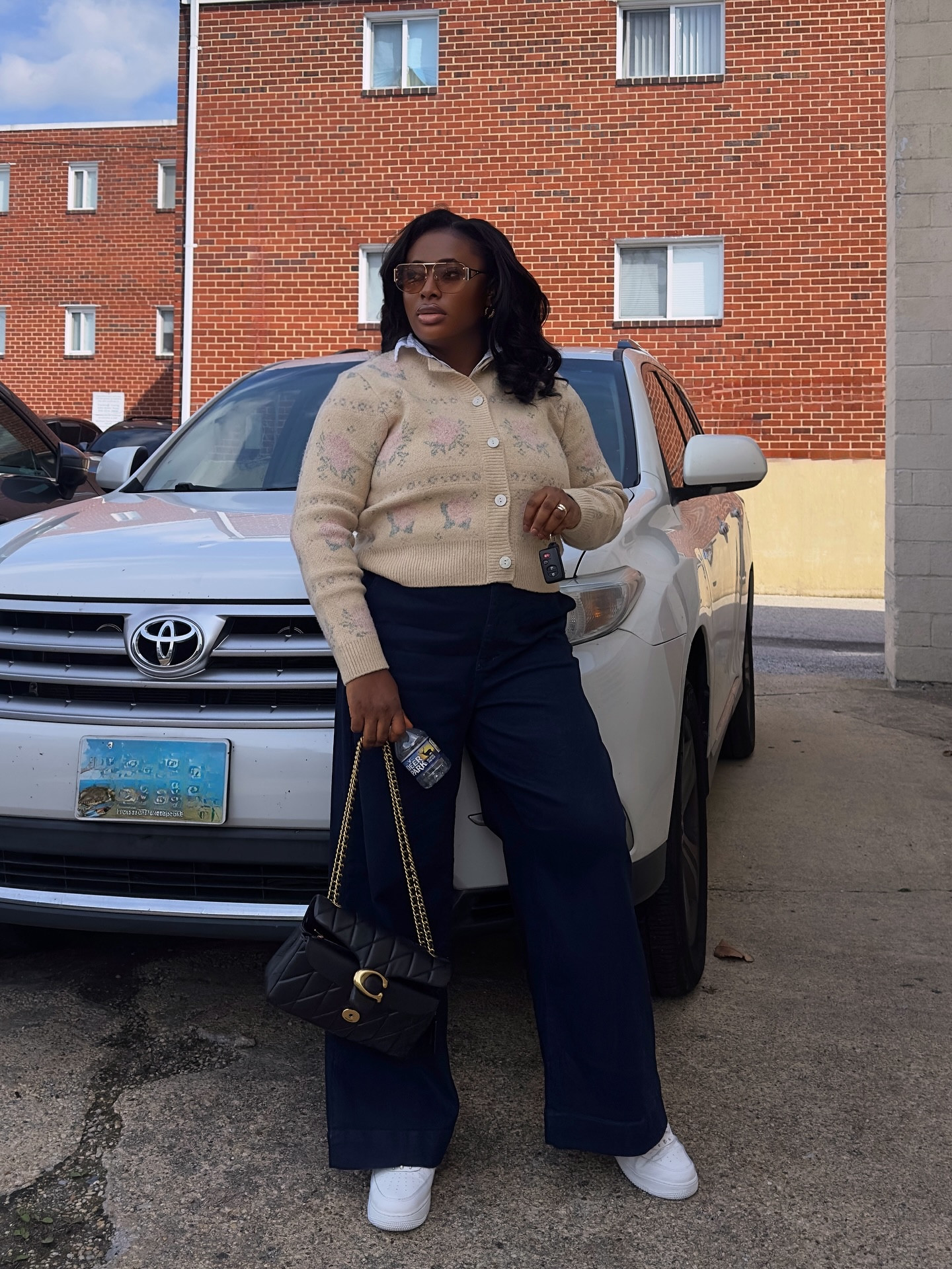 No matter how small or insignificant you think what you have now is, there must have been a time you prayed hard for it. 

Be grateful so that your next prayer happens soon enough! 

Played matchy with my girls 😍 
My cardigan and girls denim @primark

.

.

#momstyle #momanddaughter❤️ #ootd #momof2 #lifestylevlogs #family❤️
