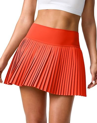 Pleated Tennis Skirt for Women with Pockets Shorts Women's High Waisted Lightweight Athletic Golf... | Amazon (US)
