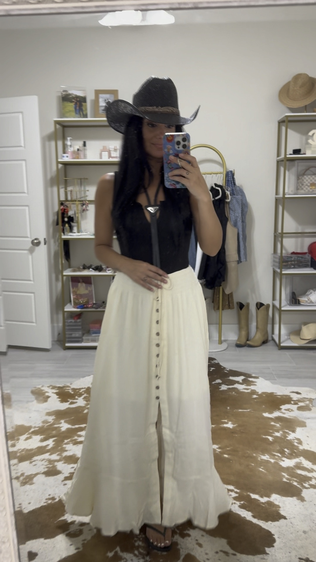 Maxi skirt. Sz small, very stretchy waist. 5’5. Liner in skirt, not see through. Could wear in the fall with boots and a denim jacket. 

#LTKStyleTip #LTKSaleAlert