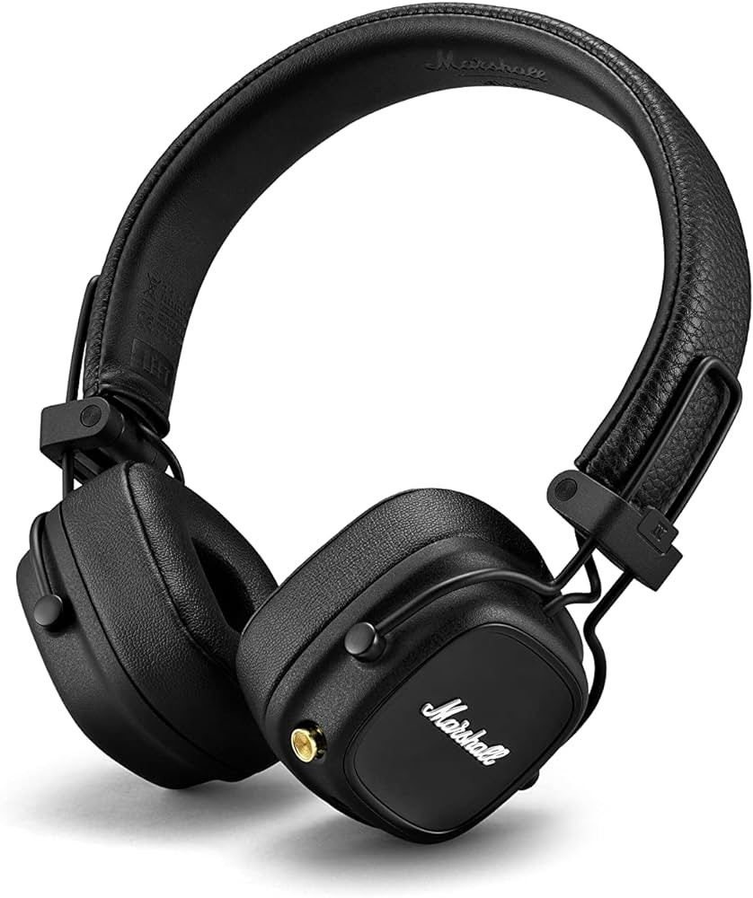 Marshall Major IV On-Ear Bluetooth Headphone, Black | Amazon (US)