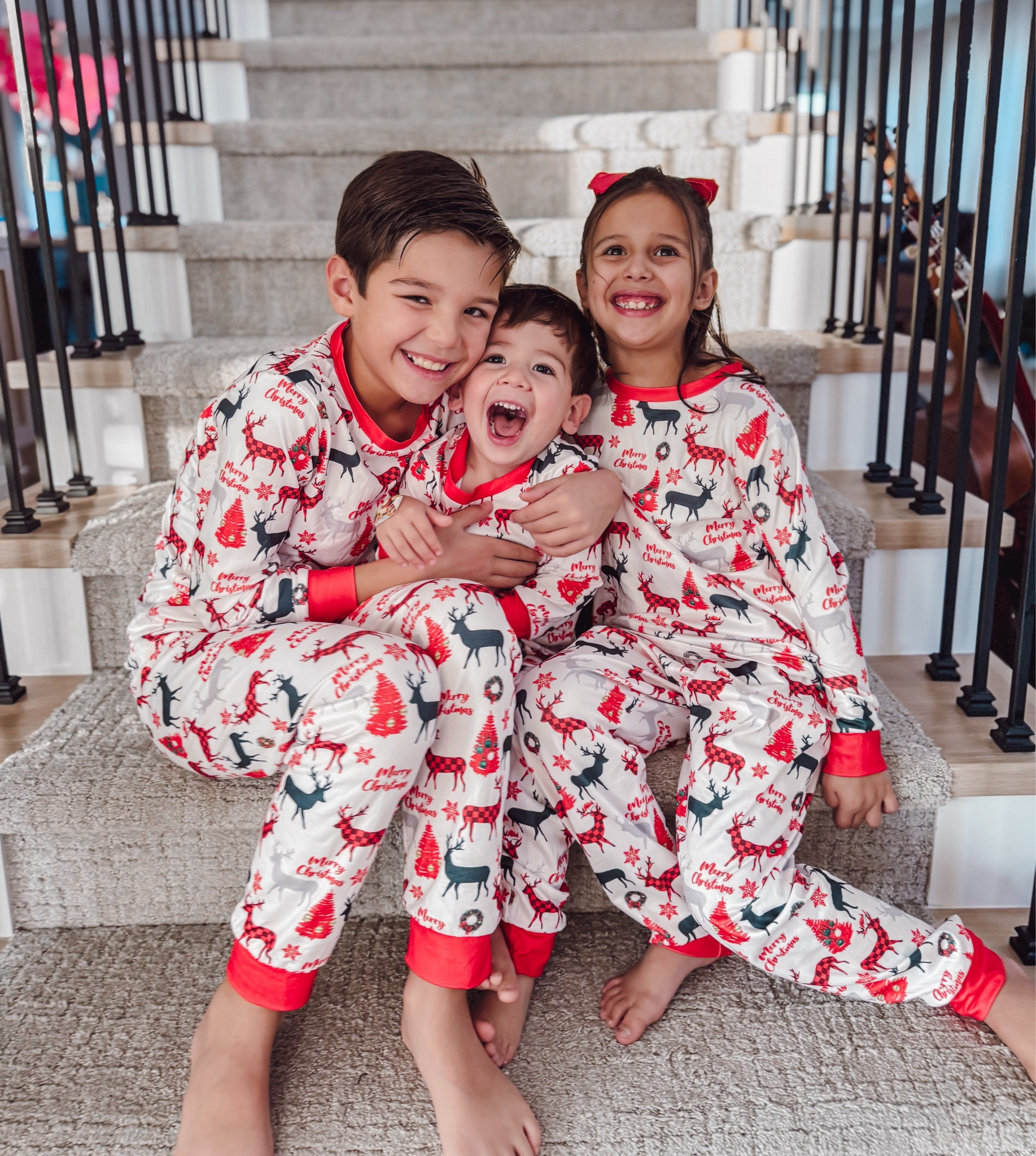 Cutest family pajamas, perfect for our anual Family Christmas Brunch! Comes in allot of different prints, and all sizes! 

#LTKHoliday #LTKSeasonal