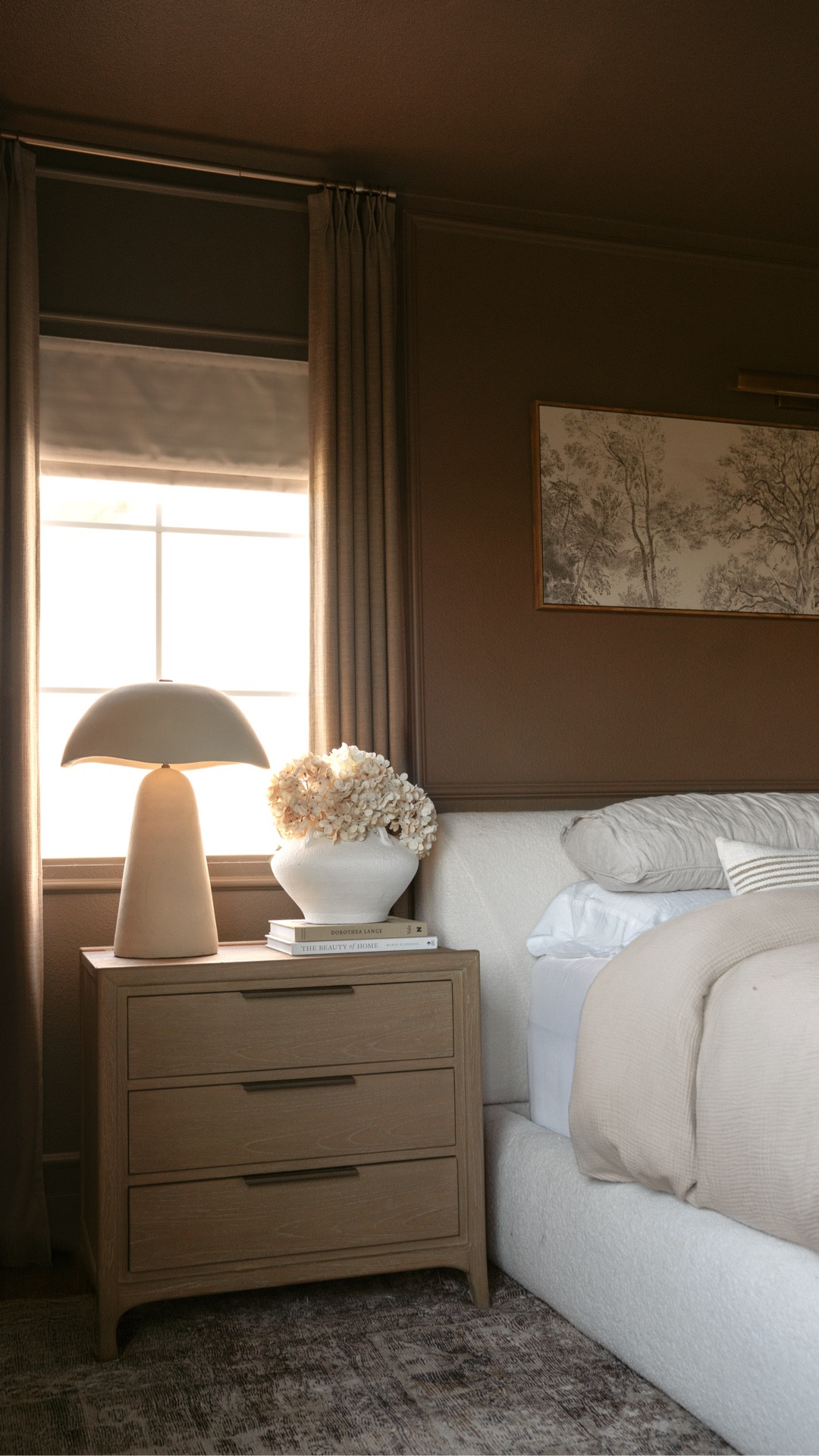 Your most loved room of 2025: our primary bedroom! It's my favorite too 🤎

#LTKHome