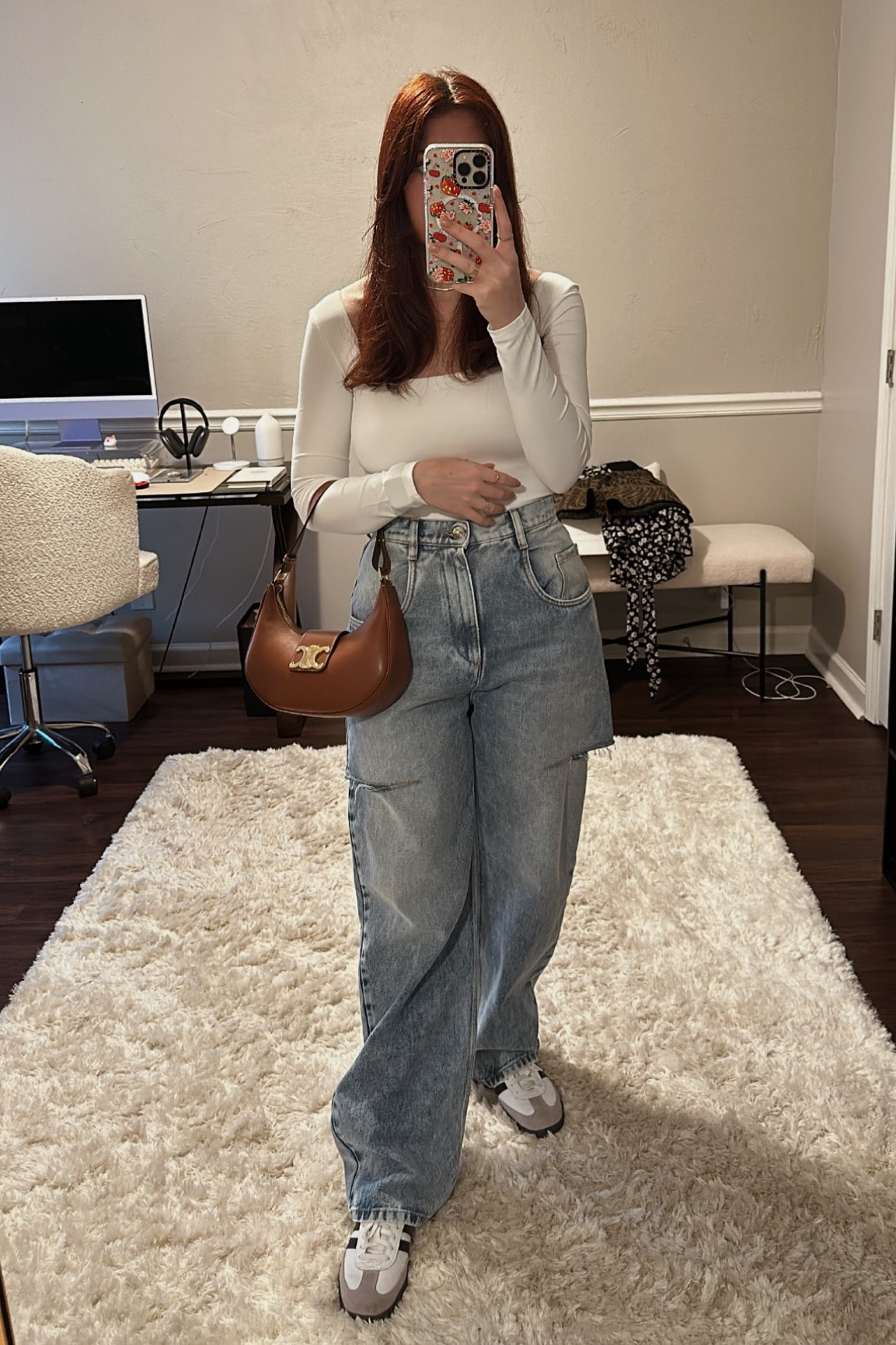 Taking the new Celine on her first outing 

#LTKSeasonal #LTKstyletip #LTKitbag