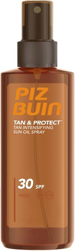 Piz Buin Tan and Protect Tan Accelerating Oil Spray SPF 30 High, 150 ml (Pack of 1) | Amazon (UK)