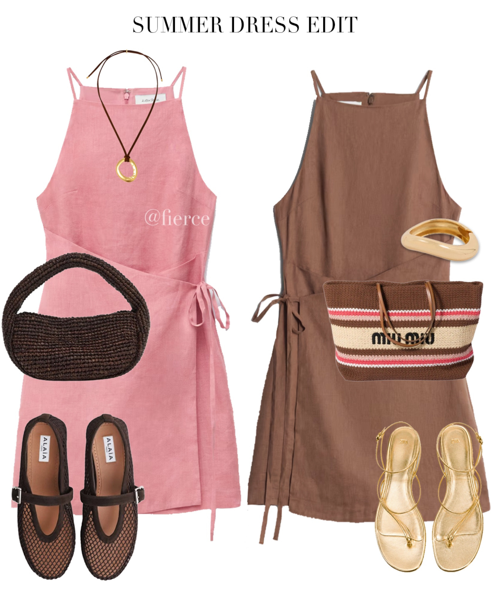 Pink summer dress linen dress fishnet ballet flats casual weekend outfit resort wear 

#LTKuk #LTKsummer #LTKdresses