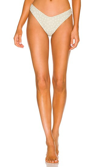 Lulu Bikini Bottom in Jade Floral | Revolve Clothing (Global)