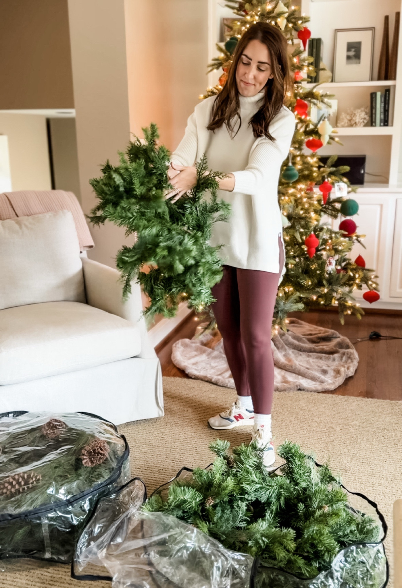 The holidays are over and it’s time for you to put up all of your decorations! I’ve found that these handy storage organization bags from Amazon make putting everything up so easy for the next year. These wreath bags work equally as well for garland strands!

Amazon home, home decor, home storage, storage bags, home organization, Christmas organization, Christmas decor storage, how to pack up Christmas decor, garland bags, wreath bag, Amazon holiday, Amazon must haves, storage container, zippered wreath bag, wreath box

#LTKfindsunder50 #LTKhome #LTKSeasonal