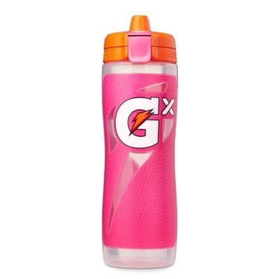 Gatorade GX 30oz Plastic Water Bottle - Pink: BPA-Free Portable Drinkware | Target