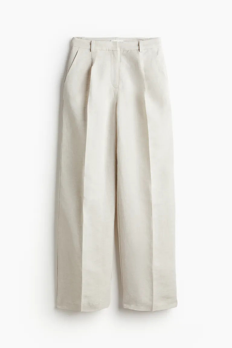 Linen-blend Pants | H&M (US + CA)