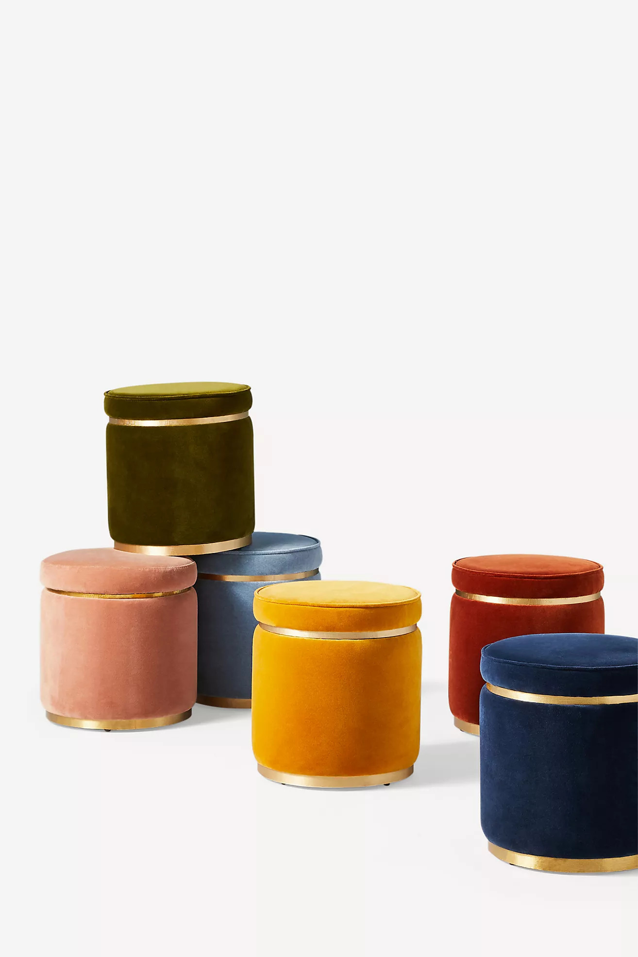 Velvet Stasia Stool | Anthropologie (US)