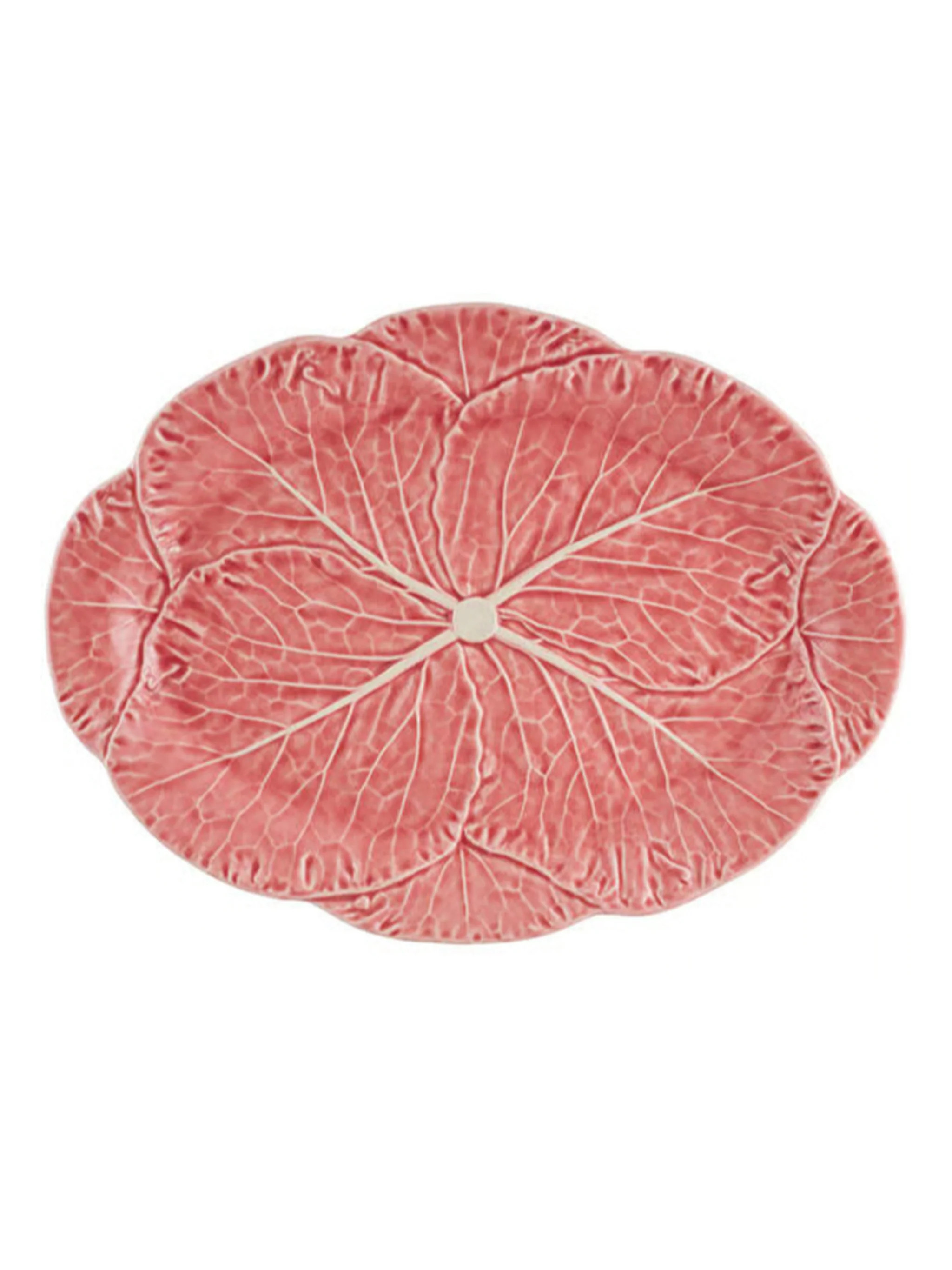 Bordallo Pinheiro Pink Cabbage 17" Oval Platter | Weston Table