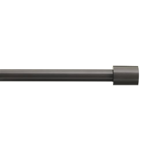 Oversized Adjustable Metal Rod - Gunmetal | West Elm (US)