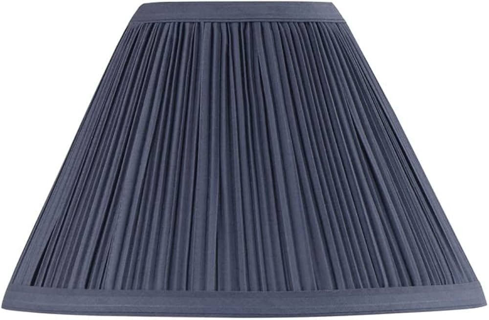 Aspen Creative 59175, Empire Uno Lamp Shade, Dark Blue, 4" Top x 10" Bottom x 7" Slant Height, Sl... | Amazon (US)