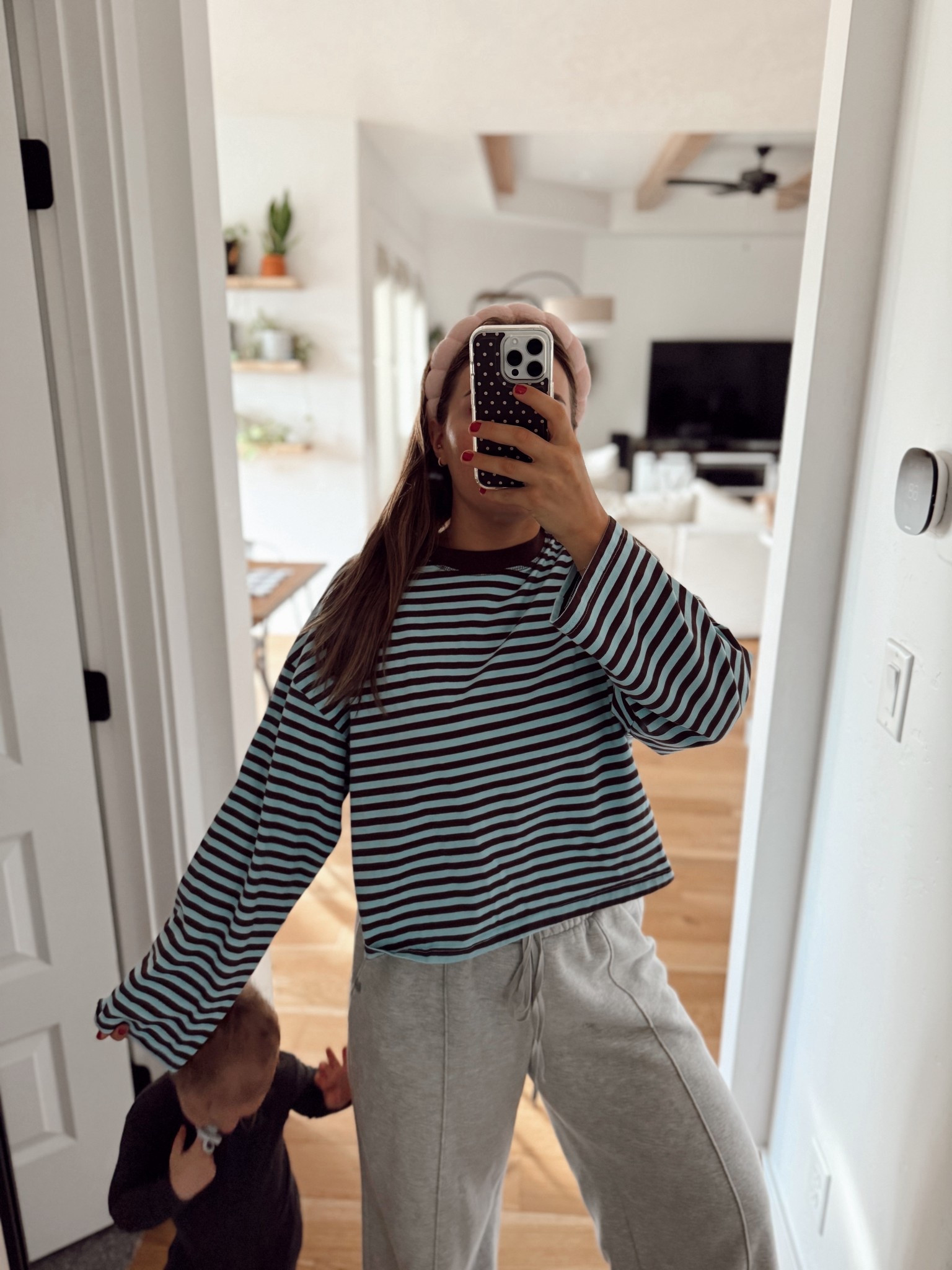 Love this shirt! I have 2 colors now! Size med 🩵

#LTKootd #LTKmomlife #LTKSaleAlert