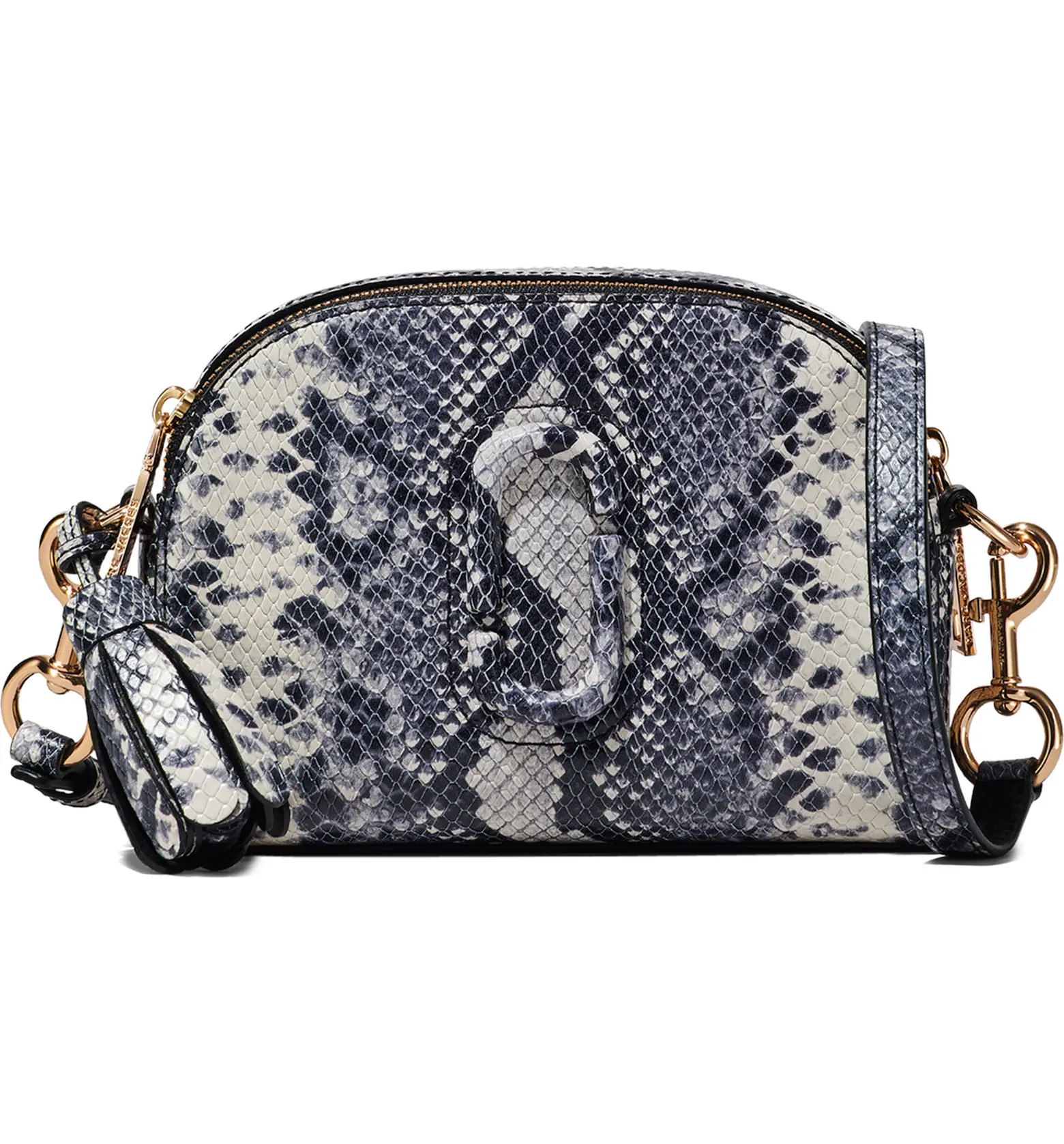 E-Shutter Snake Embossed Leather Crossbody Bag | Nordstrom