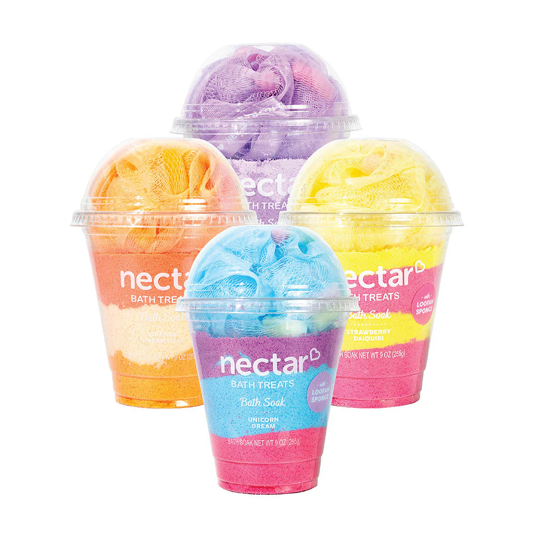 Natural Bath Soaks | Buy Moisturizing Bath Soaks & Body Soaks - Nectar Bath Treats | Nectar Bath Treats