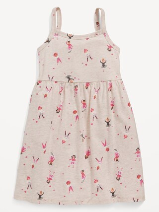 Printed Sleeveless Fit and Flare Dress for Toddler Girls | Old Navy (US)