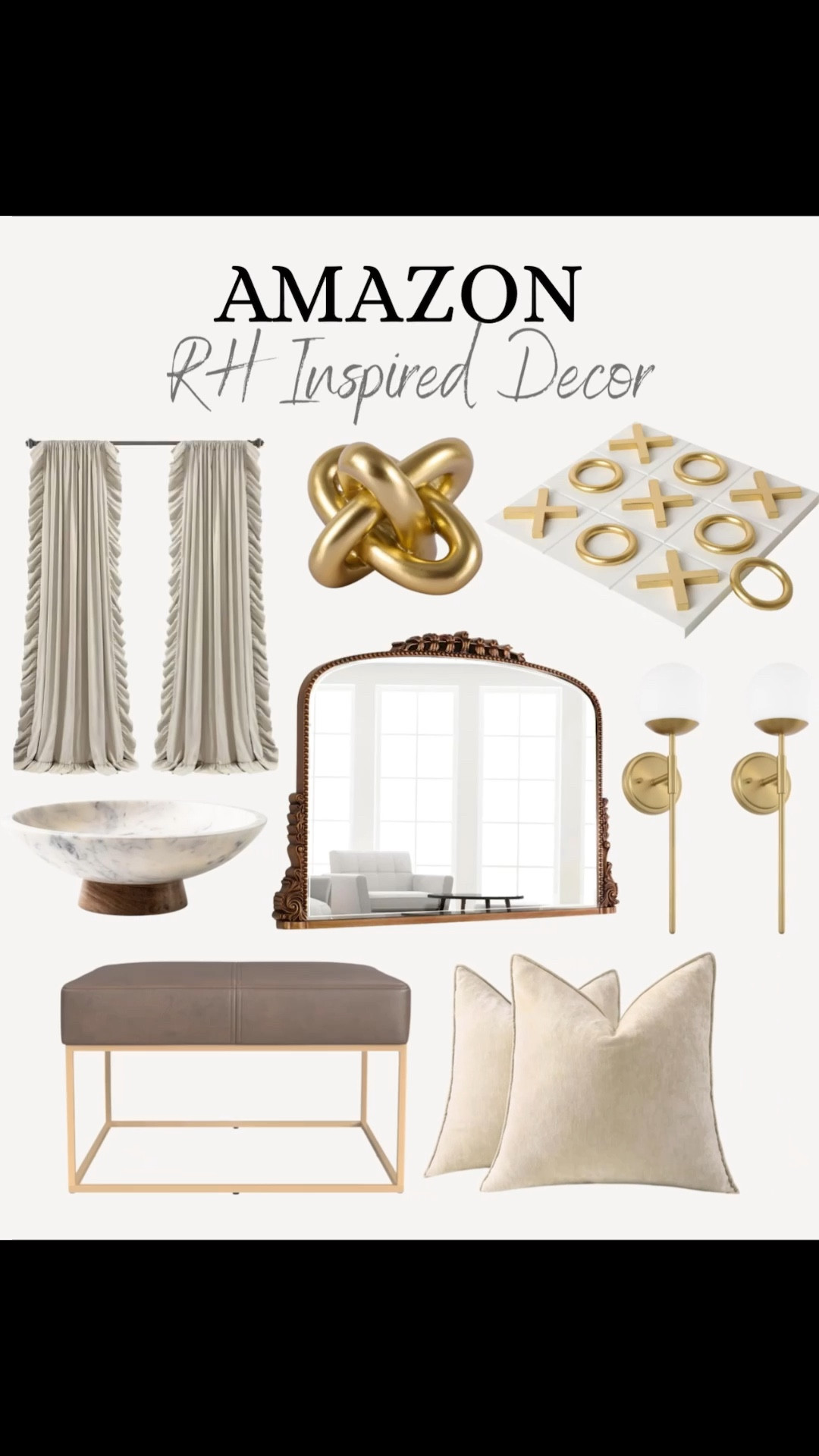 Amazon RH Inspired

#LTKSeasonal #LTKHome #LTKmorningroutine