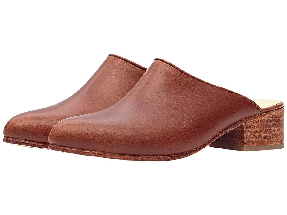 Nisolo Mariella Mule (Brandy) Women's 1-2 inch heel Shoes | Zappos