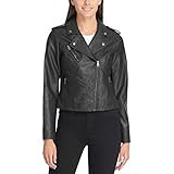 Levi's Women's Faux Leather Classic Asymmetrical Motorcycle Jacket (Standard & Plus Sizes) | Amazon (US)