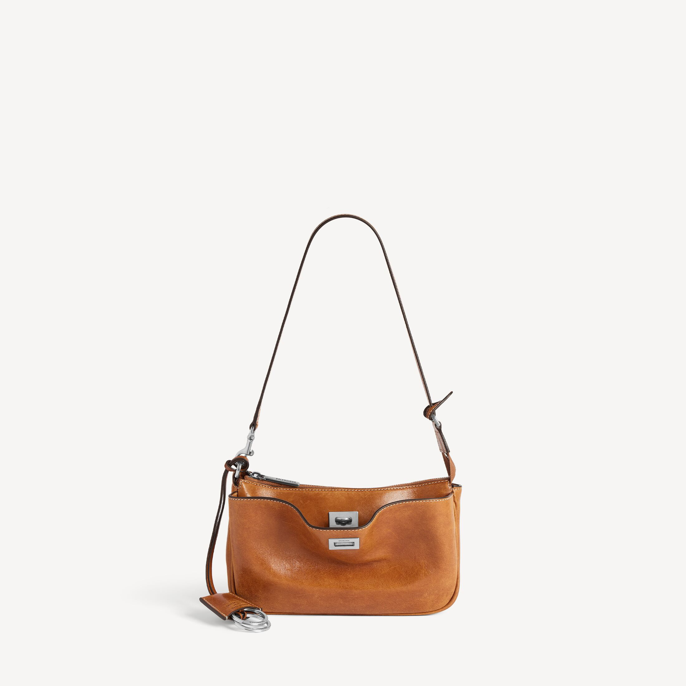 Balenciaga Rodeo Sling Pochette - Brown - Women's | Balenciaga