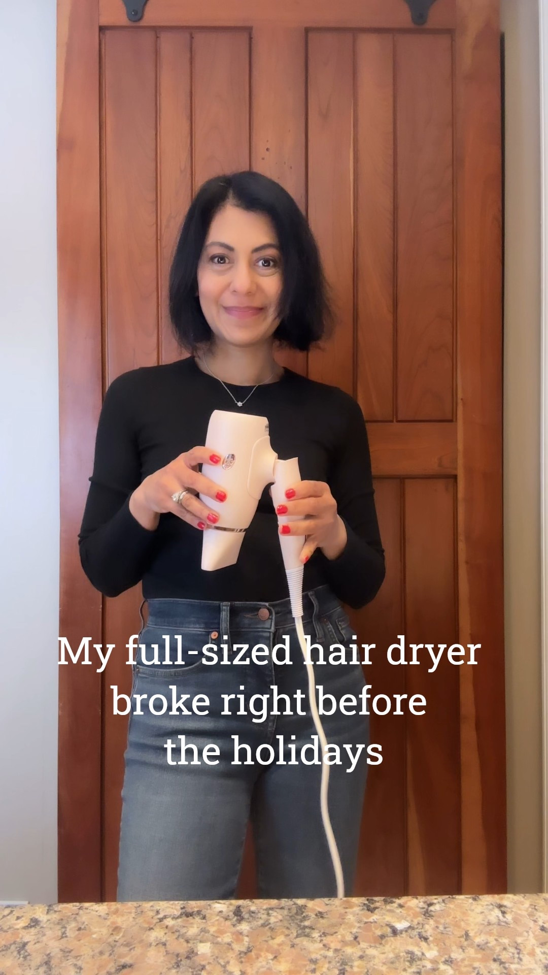 My full sized hairdryer stopped working just when the holiday party invitations started rolling in.  So I started to use my travel dryer more, and you know what? I like this lighter weight, foldable one better.  It even has more heat settings.  

💙 Nipa 

#LTKOver40 #LTKBeauty #LTKTravel