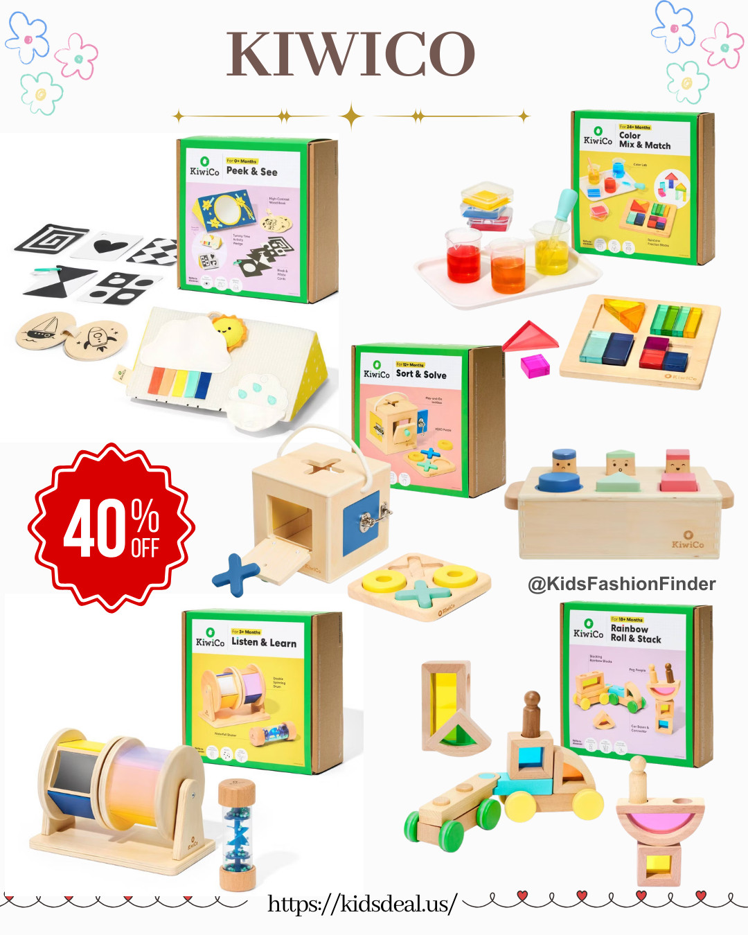  🧠✨ Montessori play on sale!
KiwiCo toys now 40% OFF at Target 🎯💥

Hands-on, educational, and perfect for curious little minds 💛

#KiwiCo #MontessoriToys #LearningThroughPlay #TargetFinds
#KidsActivities #STEMPlay #MomApproved #LTKFamily

 

#LTKSaleAlert #LTKHome #LTKBaby