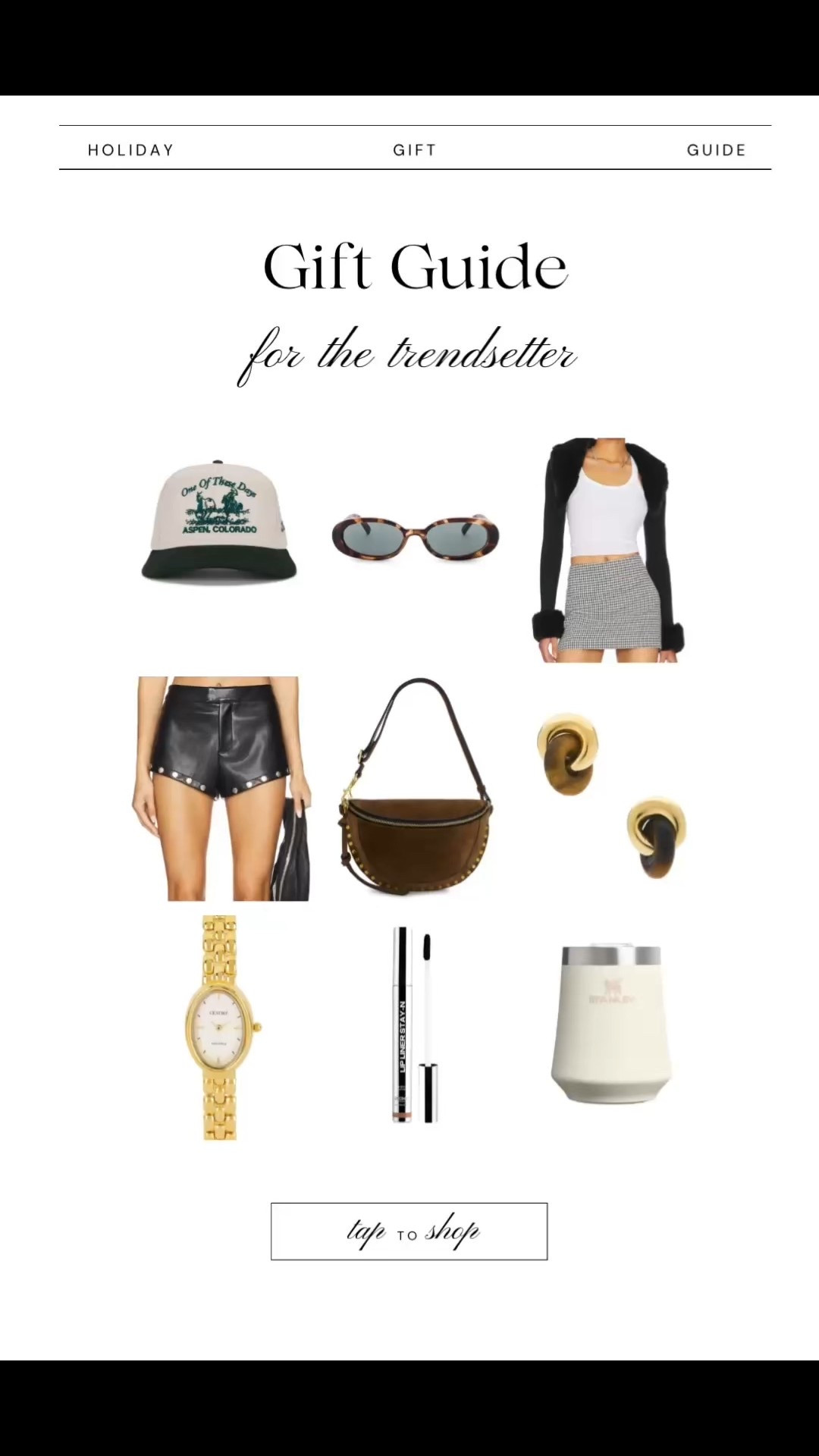 The ultimate holiday gift guide for the trendsetter in your life 🫶🏻

#LTKGiftGuide #LTKHoliday #LTKU