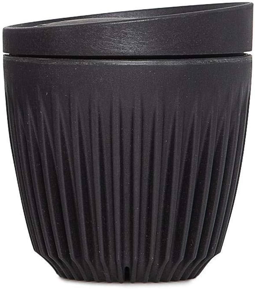 Huskee 6oz HuskeeCup Coffee & Tea Coffee Cup & Lid (Charcoal) | Amazon (US)