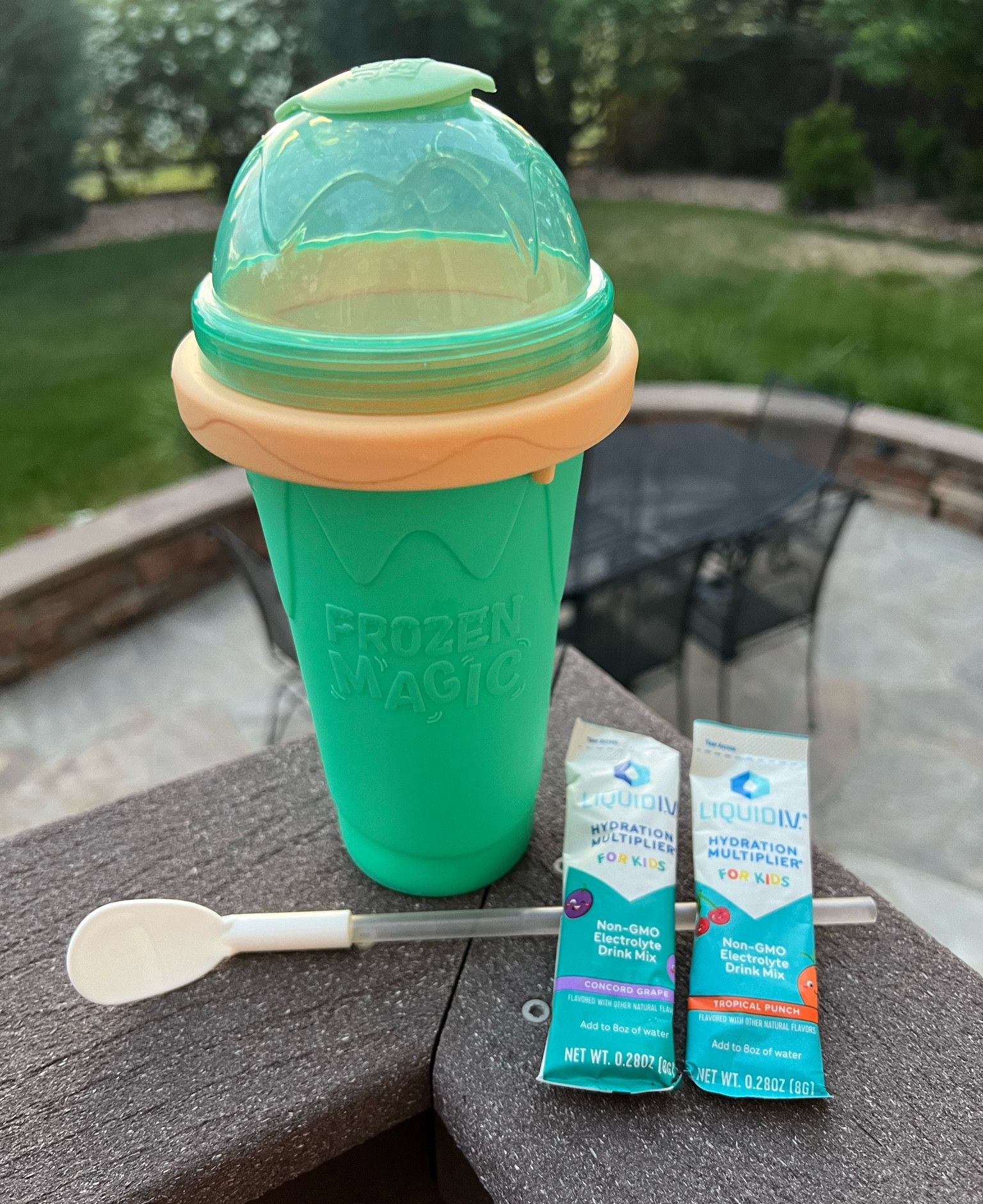 Instant Slushy Drinks!  Keep this cup in the freezer, when ready pull it out and add any drink.  It will turn your drink into a slushy beverage .

#LTKSeasonal #LTKKids #LTKFamily