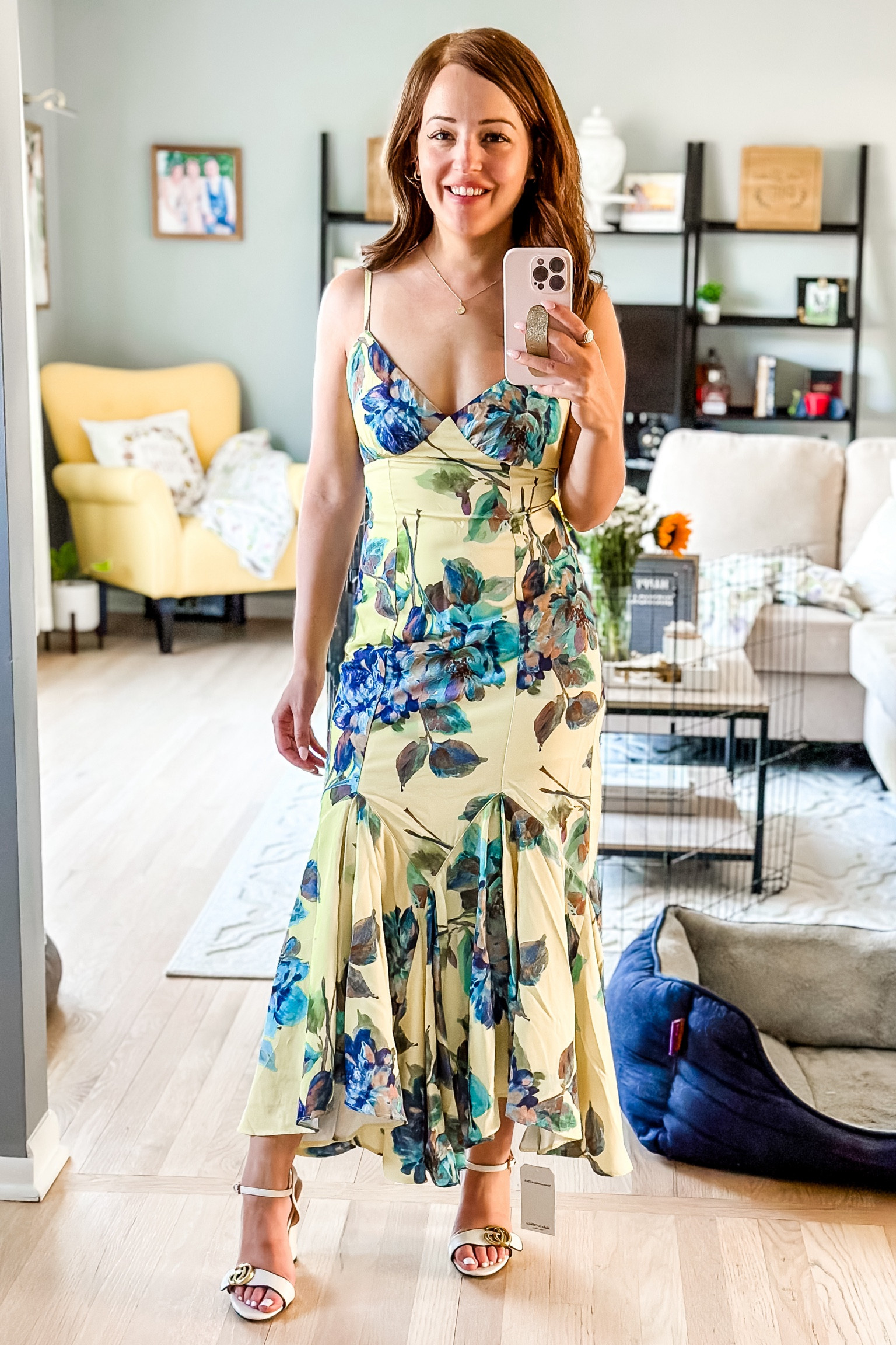 Wedding Guest Dress 💛💙

#LTKWedding #LTKStyleTip #LTKSaleAlert