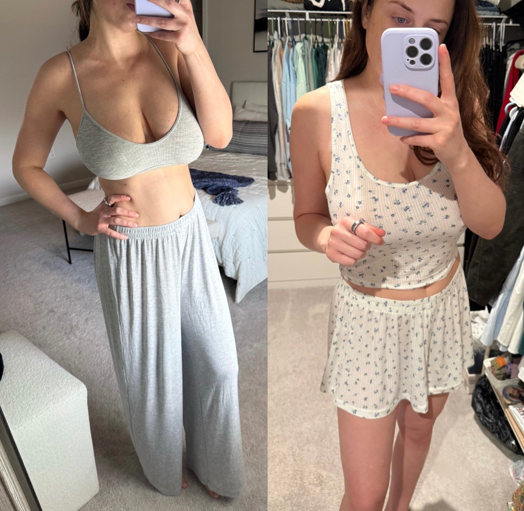 Comfy pajama separates on sale now! Wearing mediums in all pieces

#LTKFindsUnder100 #LTKFindsUnder50 #LTKSaleAlert