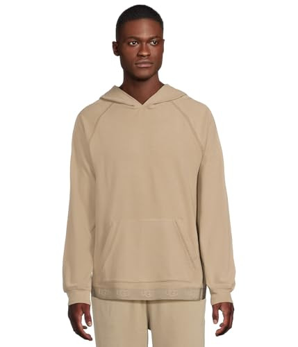UGG Men's Marcellus Hoodie Sweatshirt, Cobble Grey, S | Amazon (US)