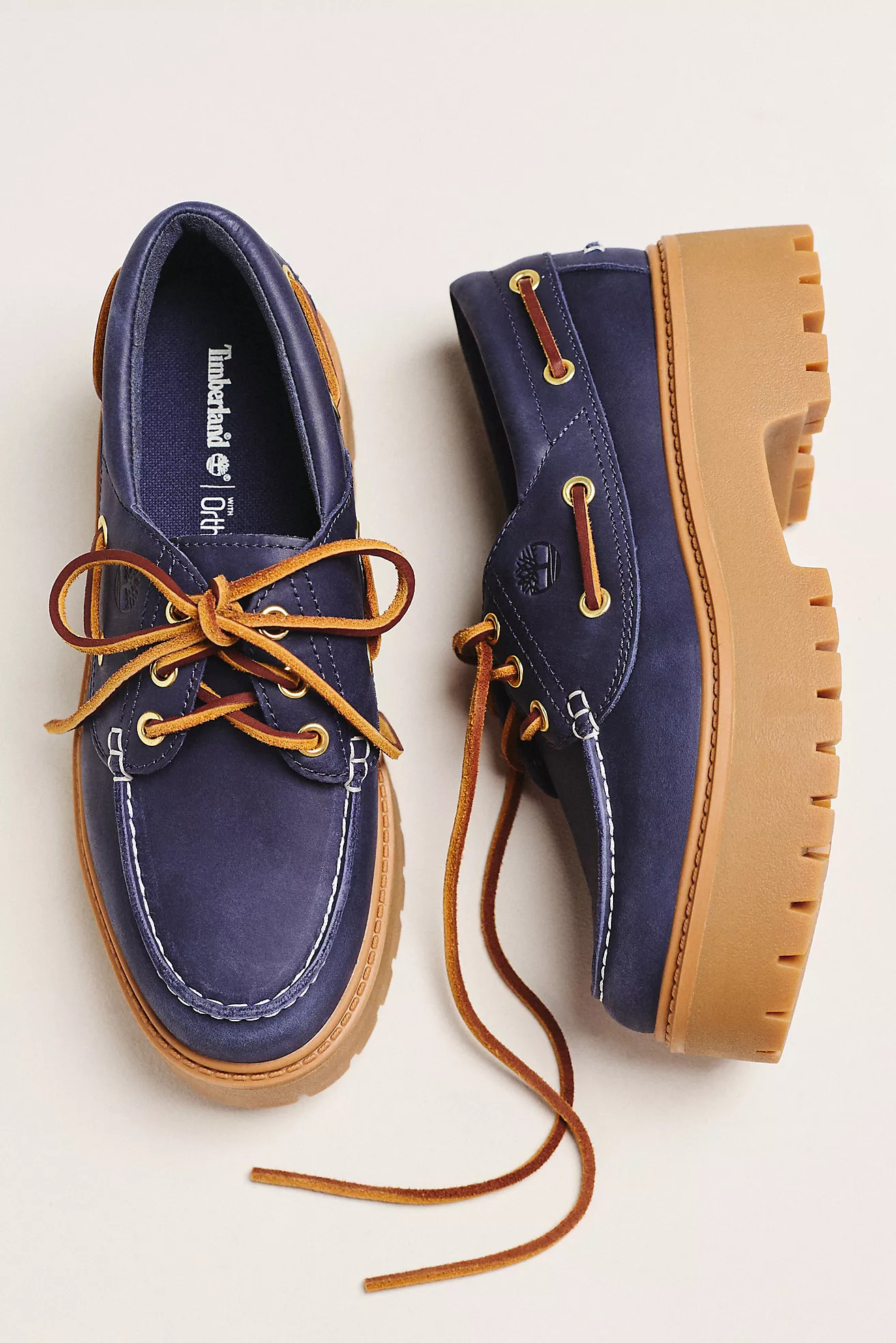 Timberland Stone Street Boat Shoe Flats | Anthropologie (US)