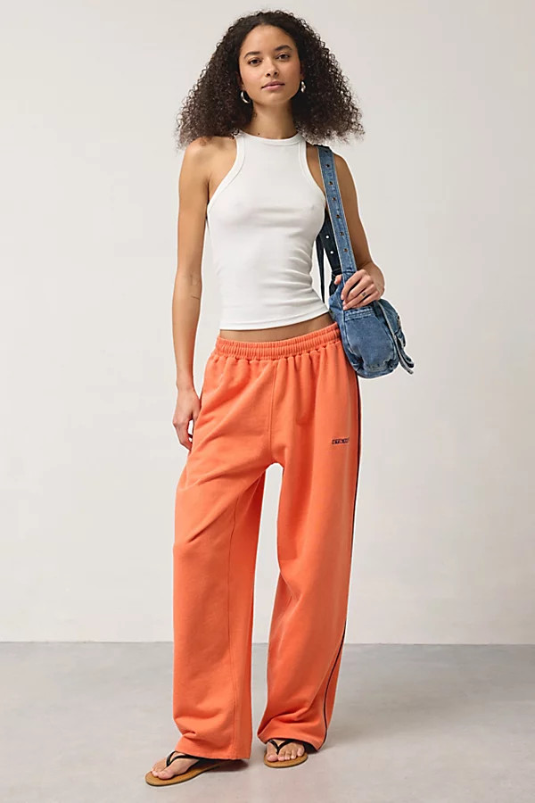 iets frans. iets frans… Harri Wide Leg Jogger Pants in Orange Tango, Women's at Urban Outfitters | Urban Outfitters (US and RoW)