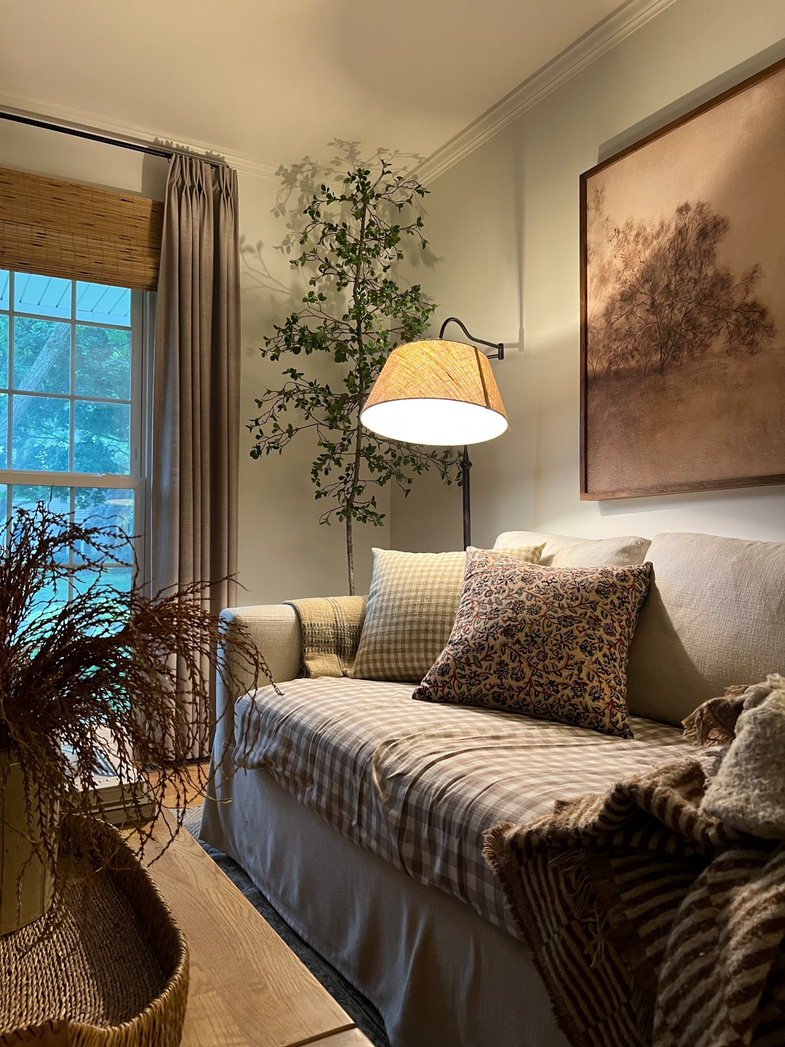 Living room 
Couch
Amber interiors 
McGee and Co cottage core 

#LTKFindsUnder100 #LTKHome #LTKFindsUnder50