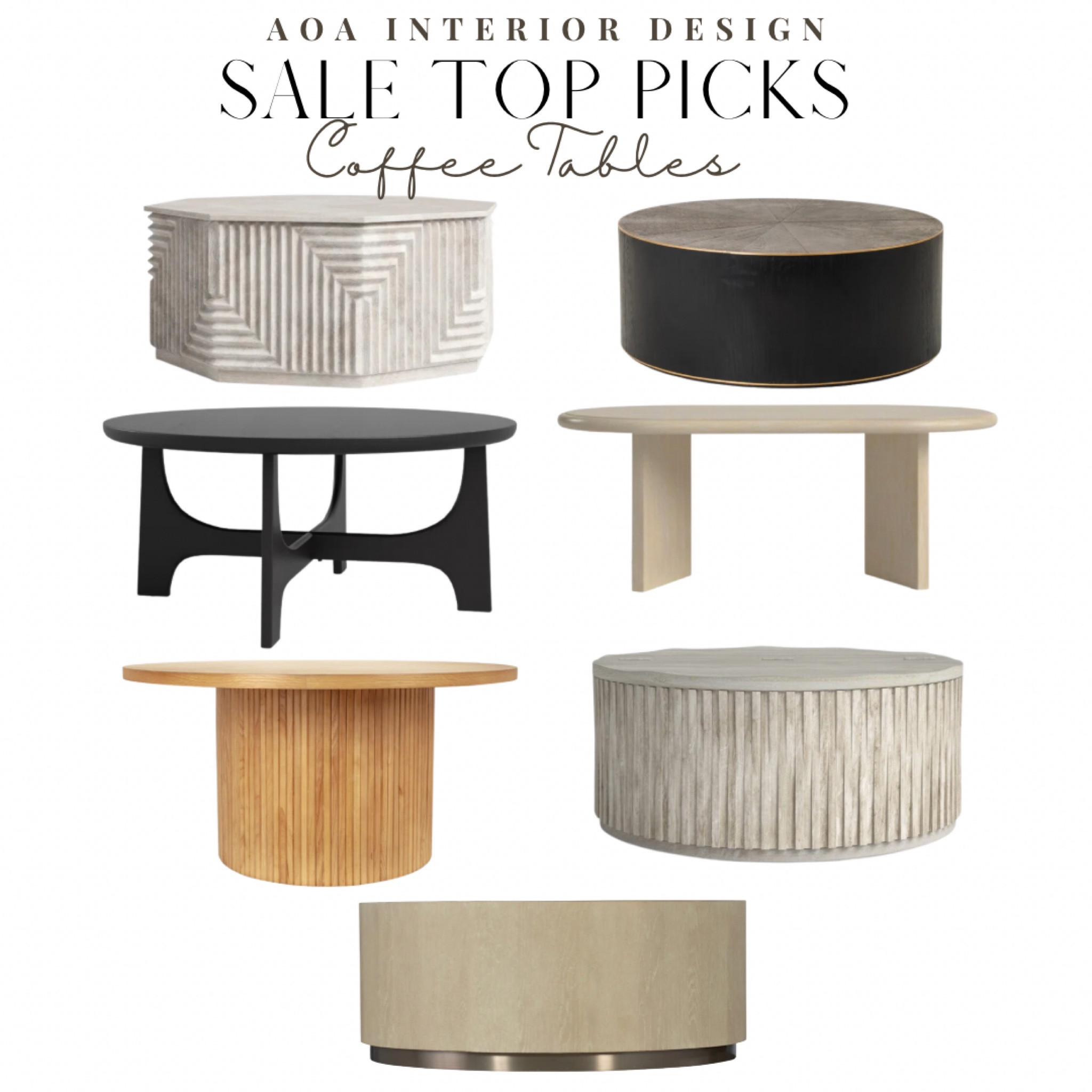 ‼️WAYDAY SALE‼️ TOP PICKS COFFEE TABLES!!!! 

COFFEE TABLES

Joss & Main
Birch Lane
Fluted Coffee Table

#coffeetable #home #salealert #hugesale #wayday #allmodern


Follow my shop @aoainteriordesign on the @shop.LTK app to shop this post and get my exclusive app-only content!

@shop.ltk

#LTKhome #LTKFind #LTKsalealert