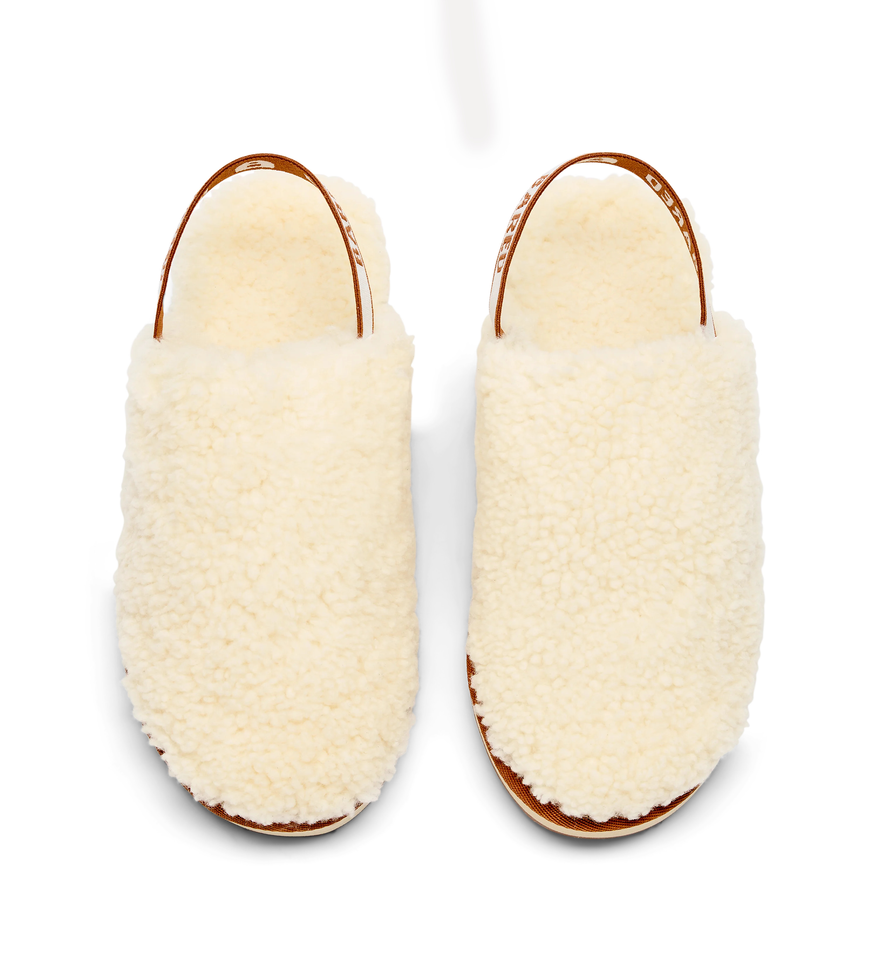 Snuggling Oatmilk Sheepskin Slippers - Bared Footwear | Bared Footwear