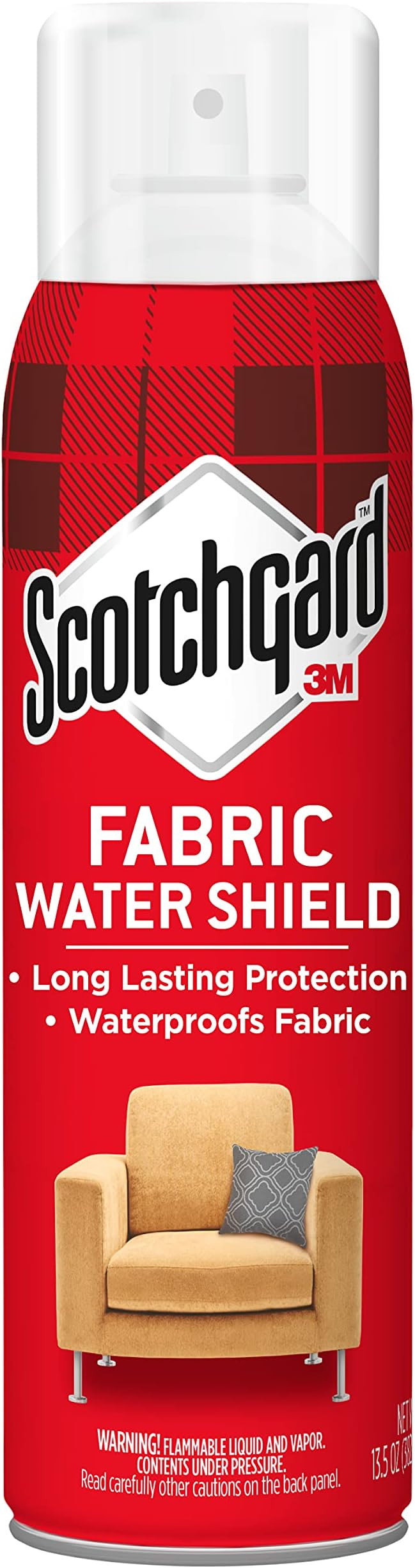 Scotchgard Fabric Water Shield, 13.5 Ounces, Repels Water, Ideal for Couches, Pillows, Furniture,... | Amazon (US)